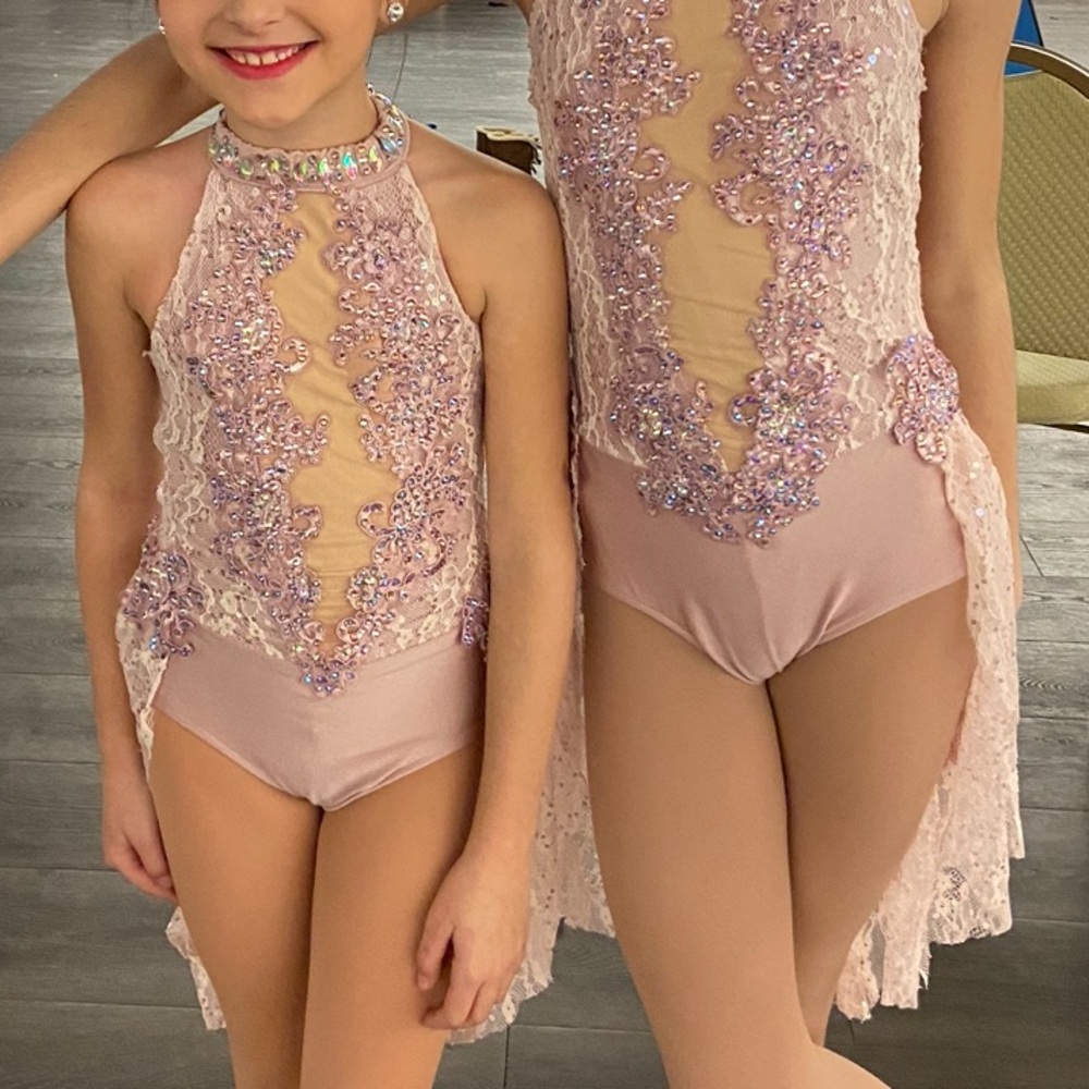 Competition dance costume